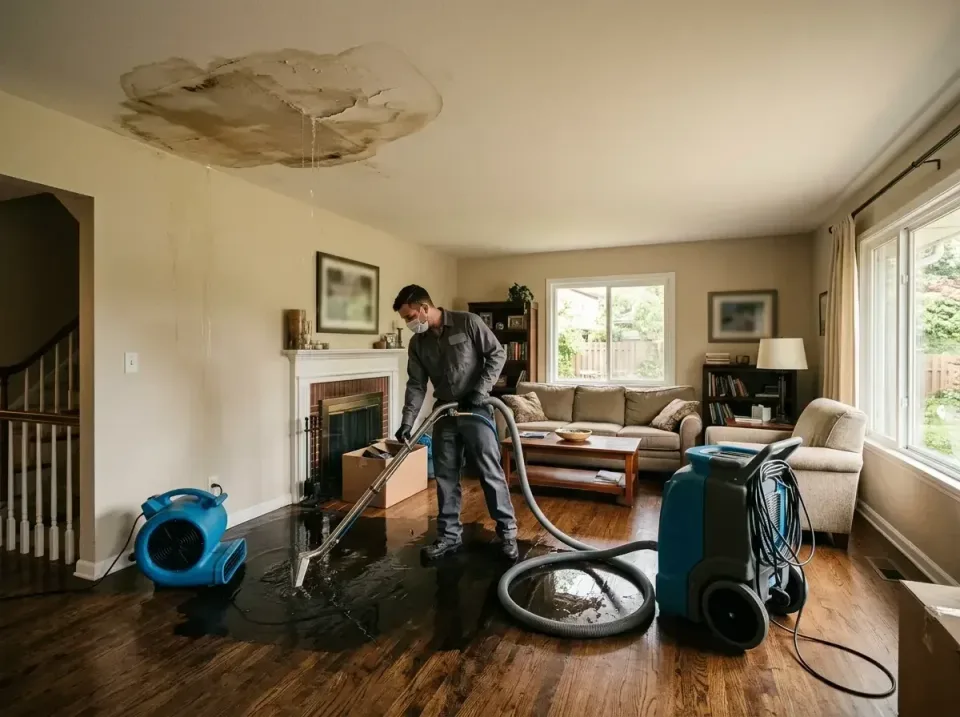 attic-pipe-burst-ceiling-drip-008 — frequently asked questions, Water Damage Restoration & Carpet Care in Pawnee, IL